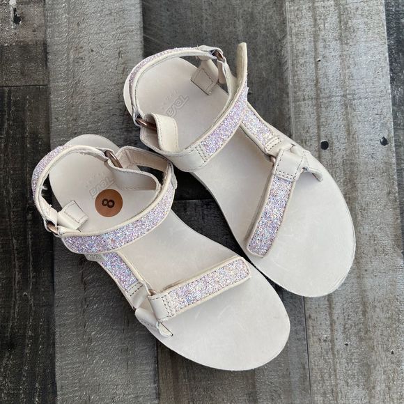 teva glitter sandals